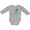 AC-Heather Grey, variant on Inktastic Vero Beach Florida Vacation Boys or Girls Long Sleeve Baby Bodysuit