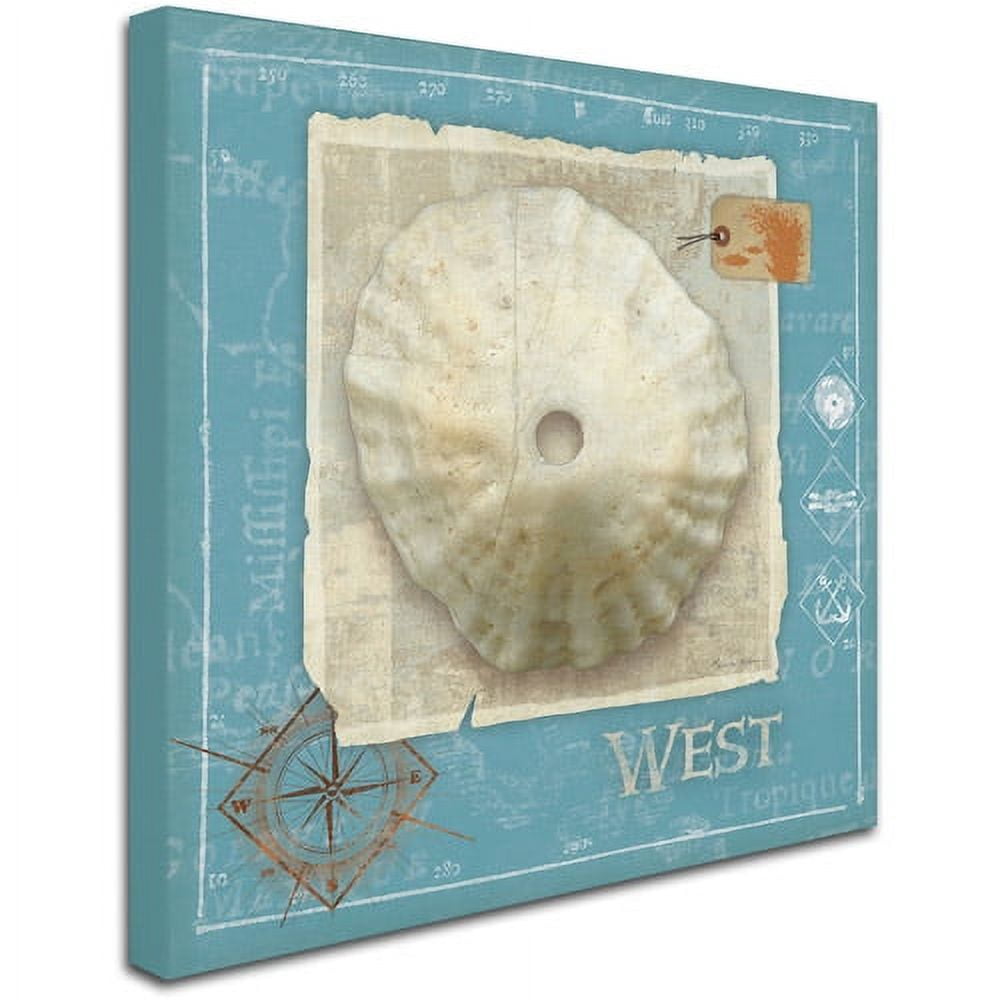 Trademark Fine Art "Points West" Canvas Art by Belinda Aldrich