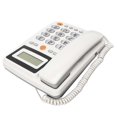 thumbnail image 2 of Corded Landline Telephone Caller ID Amplified HD Hands Free Call Adjustable Brightness Big Button Phone for Seniors, 2 of 5
