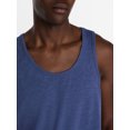thumbnail image 4 of Athletic Works Men's and Men's Big & Tall Tri-Blend Tank Top, Sizes XS-4XLT, 4 of 5