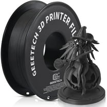 GEEETECH Matte PLA Filament, 1.75mm Matte Black 3D Printer Filament, 1kg Spool (2.2lbs), Dimensional Accuracy /- 0.03 mm, Fit Most FDM Printer