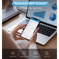 thumbnail image 2 of Veise G2 Gateway, Smart Lock WiFi Gateway, emparejado con cerradura de puerta inteligente para realizar el control remoto de la aplicación, compatible con la aplicación DD Lock y la aplicación TT Lock, 2 of 5