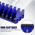 thumbnail image 4 of 2 Pcs Plier Organizer Rack with Nonslip Rubber Base 10 Slots Pliers Cutters Organizer Rack Plastic Tool Organizer Space Saving Tool Drawer Toolbox Organizer for Tool Box Storage, 4 of 9