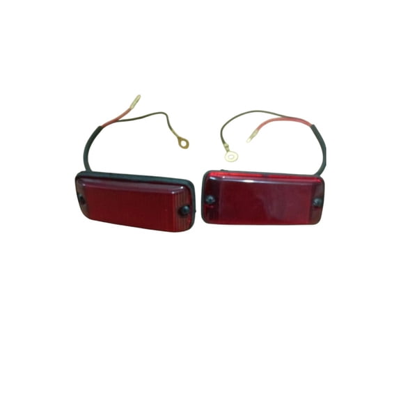 Rear Side Marker Light Set Suzuki Samurai SJ413 SJ410 Dark Red LED OEM