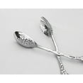thumbnail image 3 of Grapes on Vine Salad Tongs Silver Polished Aluminum, 3 of 4