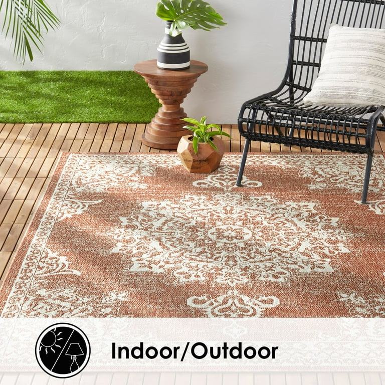 rug.rug 　no2 Nicole Miller New York Patio Country Azalea Transitional