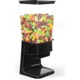 thumbnail image 5 of Cereal Dispenser Countertop Large Storage for Pantry Dry Food Rice Candy Snack Nuts Granola Black 3 Pack, 5 of 7