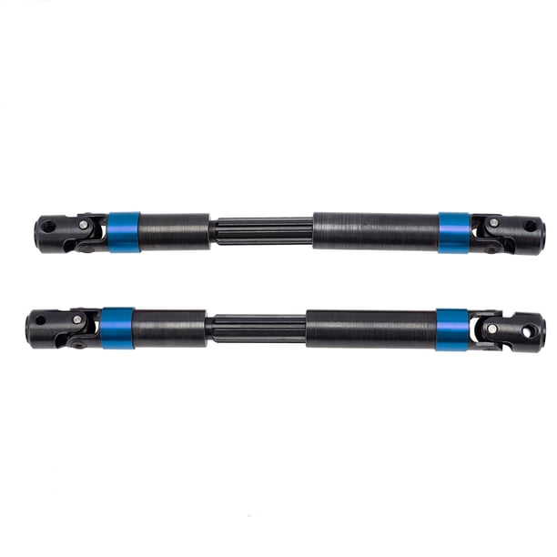 Vogacara Ejes de transmisión Wraith de 2 piezas Nuevo estilo Ligero Portátil Aspecto exquisito Reemplazo de instalación fácil para 1/6 6 1050000 Kits de construcción modelo Azul Vogacara FN001711-01
