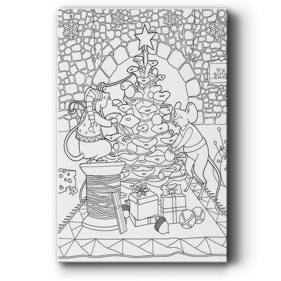 Creatures Stirring- Gallery Wrapped Canvas