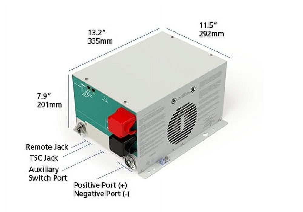 krat　FVVO40 Xantrex 81-2022-12 Inv/Chgr, Free-458 2000W 12V 100A M-Sine