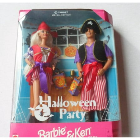 Target Special Edition Halloween Party Barbie and Ken