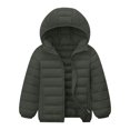 thumbnail image 3 of yuuuggc Winter Coats for Toddler Girls ,Kids Lightweight Padded Hooded Puffer Autumn and Winter Coat(AG,5-6 Years), 3 of 3