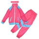 thumbnail image 2 of Odeerbi 2-14 Años Niños Niñas Sudaderas de Colores Hip Hop Conjuntos de Baile Deporte Sudadera de Manga Larga Con Cuello Redondo Y Cremallera Conjunto, 2 of 5