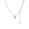 thumbnail image 1 of Collier Cœur en Perles - Collier Amour Goutte d'Huile, 1 of 6