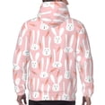 thumbnail image 7 of Naloa Cute Rabbit Carrot Men's Casual Hooded Collar Drawstring Hoodies Pullover Sweatshirts Casual Long Sleeve Shirts-3X-Large, 7 of 7