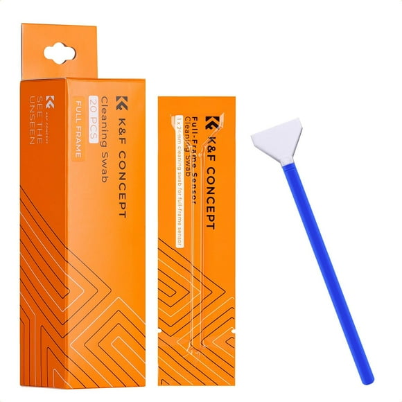 ERDS-20pcs 24mm APS Full Frame Sensor Cleaning Swab, DSLR or SLR Digital Camera Cleaning kit and Full Frame Sensor Cleaning Swab