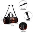 thumbnail image 5 of Halloween Sports Bag with Shoe Bag, Yoga Bag, Travel Tote, Duffle Bag, Size 17.7 Inches. Interior Zipper Pocket. Large Capacity., 5 of 6