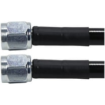 Coated Braided Line 15in #3Hose -3Str/-3Str Steel
