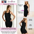 thumbnail image 5 of Women's InstantFigure D40031X Curvy Tank Slip Dress (White 5X), 5 of 12