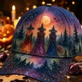 thumbnail image 2 of Stylish Comfortable Halloween Baseball Cap – Adjustable Curved Brim Hat for Men Women, Casual Party Costume Headwear, Unisex Outdoor Everyday Cap H, 2 of 2