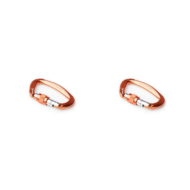 Soidarity Mosquetón de seguridad Accesorios de bloqueo Cinta exprés protectora Hebilla protectora Naranja 2piezas Soidarity CBP205823