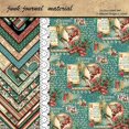thumbnail image 5 of 24pcs Papier 15 Vintage Christmas Carol Feuille De Papier, Figura Decoración Fond Papier Collage Sous - Jacent Papier D'arrire, 5 of 5