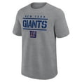 thumbnail image 2 of Men's Fanatics Heather Gray New York Giants Big & Tall Top Notch T-Shirt, 2 of 3