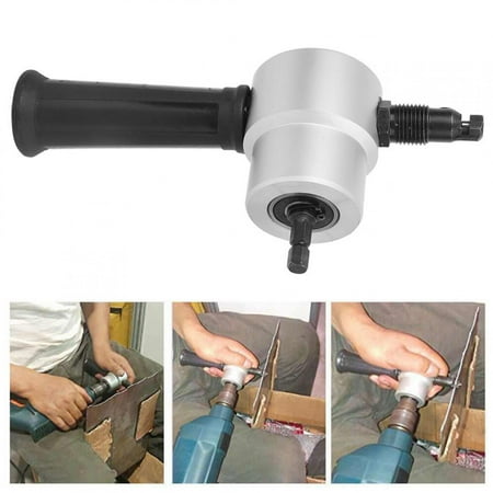 

OTVIAP Drill Attachment Metal Cutting Machine Sheet Metal Nibbler Double Headed 160a Metal Cutting Tool Drill Attachment