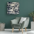 thumbnail image 4 of Victoria Barnes 'Indigo Markings I' Canvas Art, 4 of 4