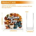 thumbnail image 4 of Yayeee Napkin Holder for Table Kitchen Paper Tissue Organization, Autumn Day Pattern, 4 of 8