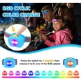 thumbnail image 3 of EverBrite LED Headlamp Rechargeable Kids Headlamp with RGB Mode and Adjustable Headband, 3 Modes Multicolor Headlamp for Camping, Reading, Exploring, Halloween, Christmas, 3 of 8