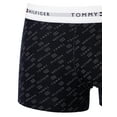 thumbnail image 3 of Tommy Hilfiger 3 Pack Signature Cotton Essentials Trunks, Multicoloured, 3 of 9