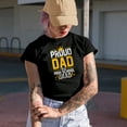 thumbnail image 2 of Proud Dad of a High School Grad, Navy Blue T-Shirt, XL, 2 of 5