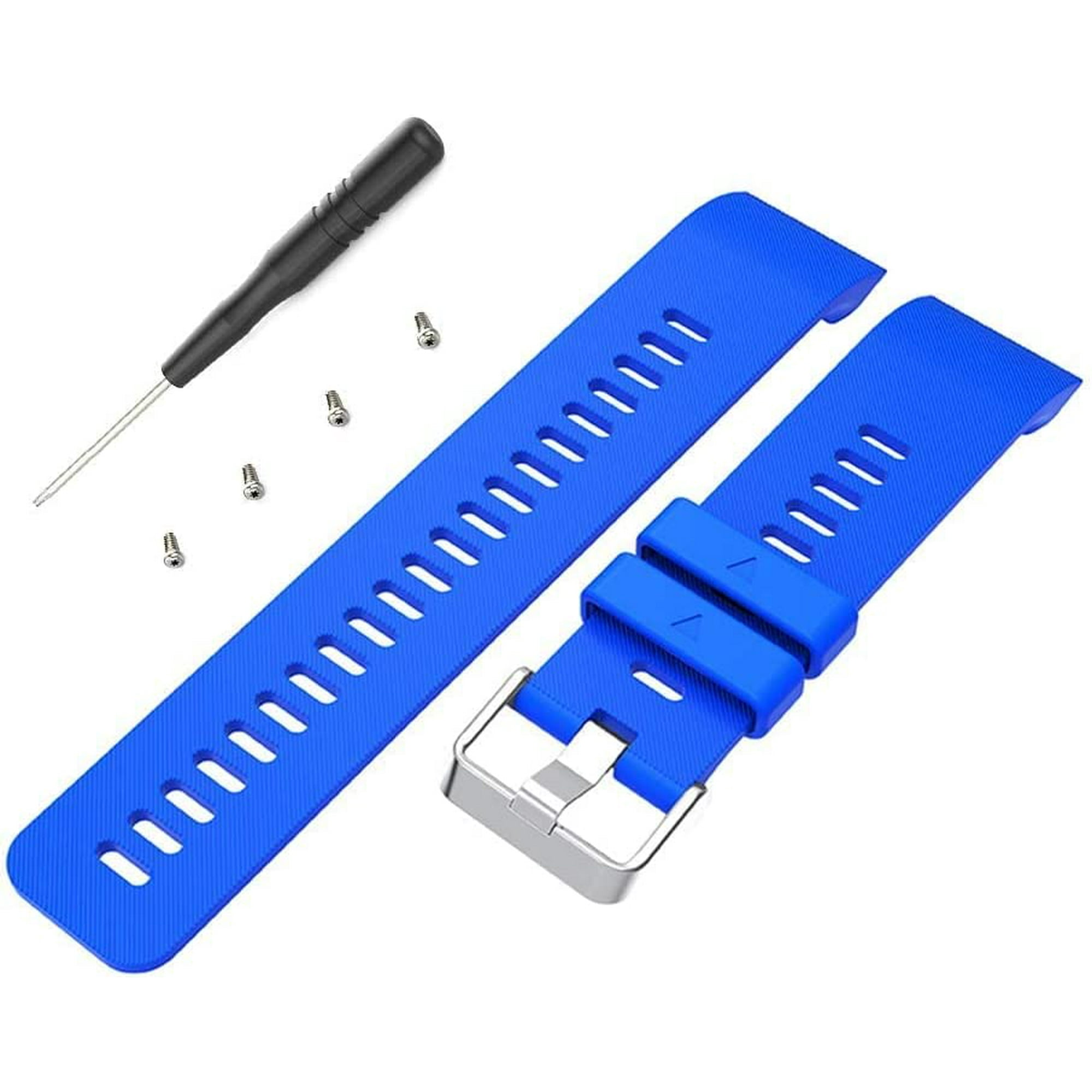 aczer Y Garmin Forerunner 35 Accessories Watchbands 10 Color Replacement Watch Band with Stainless Buckle and Rubber Walmart