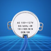 AC 100-127V 4W Synchronous Motor 50/60Hz CCW/CW Geared Motor, Rotary Motor,Synchronous Motor