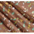 thumbnail image 3 of Soimoi Cotton Cambric Fabric Alphabets,Birds & Animals Kids Printed Craft Fabric by the Yard 42 Inch Wide, 3 of 7