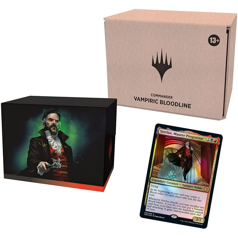 mtg vampire commander precon Amazon.com: Magic The Gathering Kaldheim Commander Deck – Elven Empire |  100 Card Ready-to-Play Deck