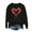 02 Black, variant on Fewfanhot Fall Outfits for Women 2025 Cute Red Love Heart Graphic Pullover Tops Love Day Gift Shirt Long Sleeve Tees