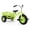 Green, variant on Costway Kids Tricycle with Storage Basket 15” Inflatable Rubber Tires Adjustable Handlebar Red