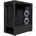thumbnail image 5 of Gabinete Gamer COOLER MASTER MasterBox TD300 Mesh Micro ATX 2 Fan Cristal Templado ARGB Negro Cooler Master Mini Torre Mstercase TD300 3D Poligonal Panel de Vidrio Templado TD300 KGNN S00, 5 of 5