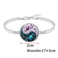 thumbnail image 6 of Jiaroswwei Vintage Women Round Pendant Chain Necklace Hook Earrings Bracelet Jewelry Set, 6 of 6