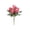 Pink, variant on Linnome Realistic Artificial Tulips 5 Head Cluster Faux Flowers for Weddings Parties Hotels Living Room Decor Photography Props 12.2in Red