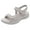 Grey, variant on Women's Hiking Sandals Athletic Sport Summer Beach Water Shoes Quick Drying Slip on Sandal