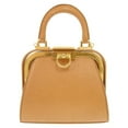 thumbnail image 2 of Pre-Owned Christian Dior Plate Leather Brown Handbag 0816Christian (Good), 2 of 11