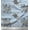 Pale Gray Blue, variant on Soimoi Cotton Duck Fabric Floral Block Print Fabric by The Yard 42 Inch Wide