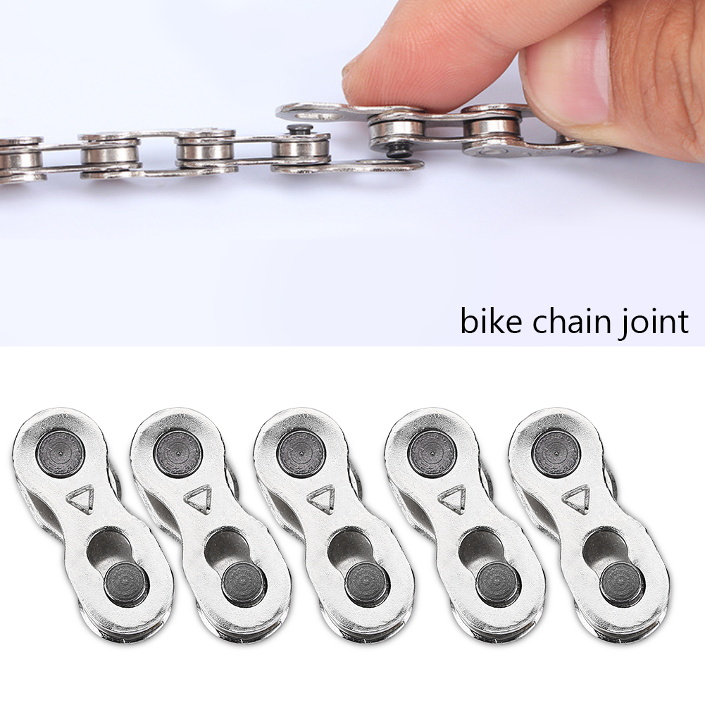 LYUMO 5 Pairs Heavy Duty Bike Quick Release Chain Mater Link Magic Joint Connector for 8/9/10 Speed, bike chain master link,bike chain link, Bike Chain Links - image 3 of 8