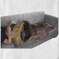 thumbnail image 6 of Butterfly Soft Flannel Fleece Throw Blanket, Monarch Butterfly Vintage British Grunge Victorian Photography Art Theme Print, Cozy Plush for Indoor and Outdoor Use, 50" x 70", Multicolor, by Ambesonne, 6 of 6