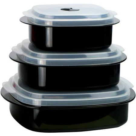 Reston Lloyd Calypso Basics 3 Container Food Storage Set (Set of 2)