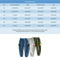thumbnail image 3 of Girl Pants Size 5-6 Children Kids Baby Boys Girls Rain Dungarees Windproof Mud Breathable Bottoms Pants Trousers Girl Cargo Pants Capris Baggy Joggers Pants Z0E-Grey, 4-5 Years, 3 of 3