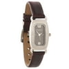 Women's Brown Leather Strap Watch
